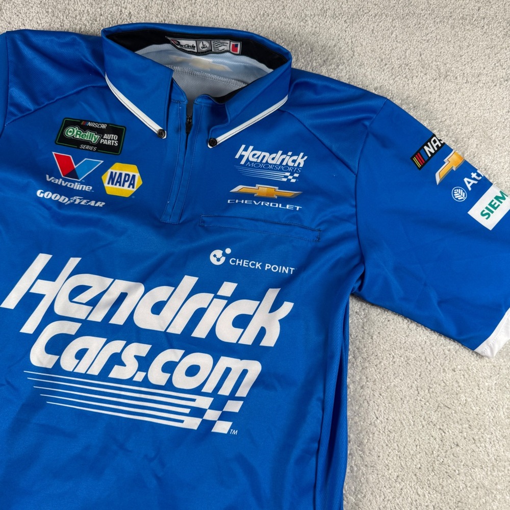 Kyle Larson Nascar O'Reilly Auto Parts Pit Crew Shirt Hendrick Cars LT Chevrolet